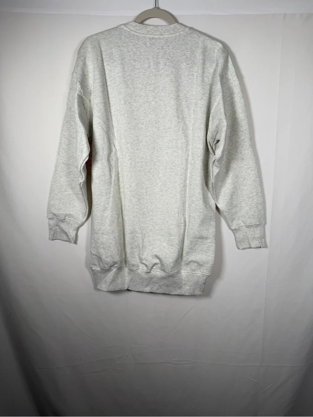 LoveShackFancy x VS Pink Oversized Crew Neck Sweatshirt Dress - Picture 7 of 8